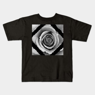 White Rose Dimond Kids T-Shirt